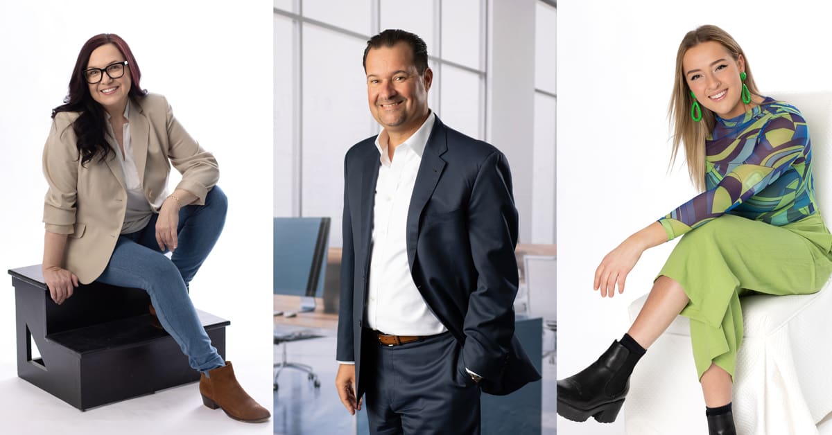 Branding photography session in Portland Maine showing professional business portraits